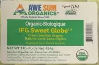 Mängden socker i Grapes