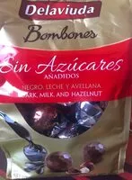 Mängden socker i Bombones sin azucares añadidos