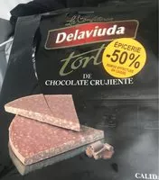 Mängden socker i torta de chocolate crujiente