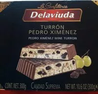 Mängden socker i Touron praliné au vin P.Ximenez