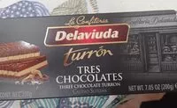 Mängden socker i Turrón tres chocolates