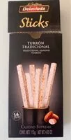 Mängden socker i Sticks turron tradicional