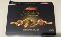 Mängden socker i Selection of chocolates