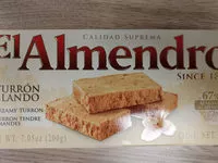 Mängden socker i Turron BLANDO