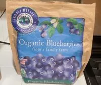 Mängden socker i Organic Frozen Blueberries