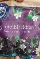 Mängden socker i Organic blackberrys