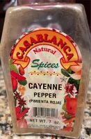 Mängden socker i Cayenne pepper