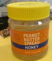 Mängden socker i Peanut Butter Spread Honey