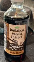 Mängden socker i Imitation Vanilla Extract