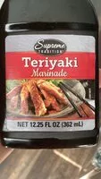 Mängden socker i Teriyaki Marinade