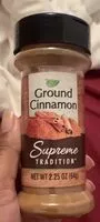 Mängden socker i Ground Cinnamon