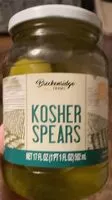 Mängden socker i Kosher Spears
