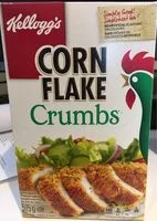 Mängden socker i Corn flakes crumbs