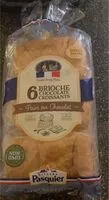 Mängden socker i Brioche Pasquier - Chocolate Croissants (Pains au Chocolat), 9.5oz (270g)