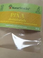 Mängden socker i Snack de piña deshidratada