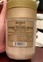 Mängden socker i Tahini sesame paste