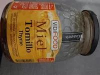 Mängden socker i Miel de thym