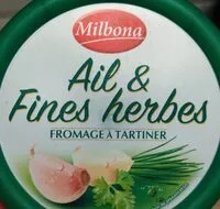 Mängden socker i Fromage à tartiner ail et fines herbes