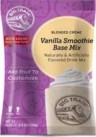 Mängden socker i Blendedcreme mix base mix vanilla smoothie powdered