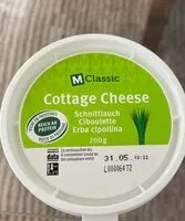 Mängden socker i Cottage cheese ciboulette