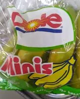 Mängden socker i Dole mini bananas