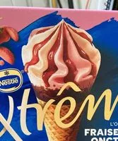 Mängden socker i Cône vanille fraise onctueuse