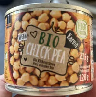 Mängden socker i Bio Chickpea