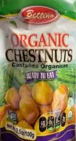 Mängden socker i Organic chestnuts