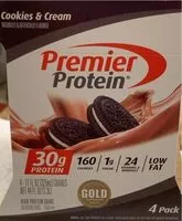 Mängden socker i Cookies&Cream Shake