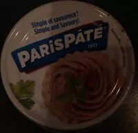 Socker och näringsämnen i Paris pate