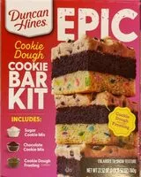 Mängden socker i cookie bar kit