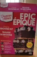 Mängden socker i Épiques trousse de brownies s'mores