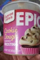 Mängden socker i Cookie dough flavored frosting