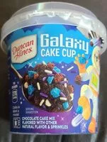 Mängden socker i Duncan Hines galaxy cup cake