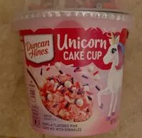 Mängden socker i Vanilla flavored pink cake mix with sprinkles