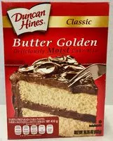 Mängden socker i Butter golden cake mix, butter golden