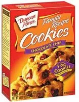 Mängden socker i family recipe, chocolate chip cookie mix, chocolate chip, chocolate chip