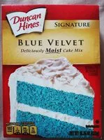 Mängden socker i Blue velvet