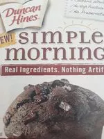 Mängden socker i Simple mornings premium muffin mix triple chocolate chunk