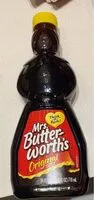 Socker och näringsämnen i Mrs butterworth s