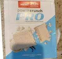Mängden socker i Power crunch
