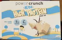 Mängden socker i Power crunch very vanilla kids protein snack