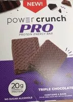 Mängden socker i Power crunch