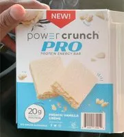 Mängden socker i Power crunch