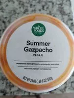 Mängden socker i Gazpacho
