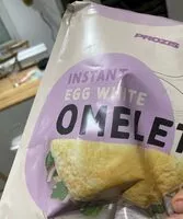 Mängden socker i Instant egg white Omelet