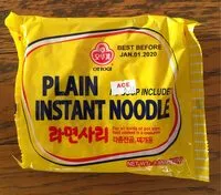Mängden socker i Plain Instant Noodle