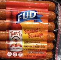 Mängden socker i Smoked Sausage