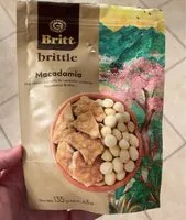 Mängden socker i Macadamia Brittle