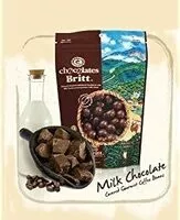 Mängden socker i Cafe Britt Milk Chocolate Covered Coffee Beans